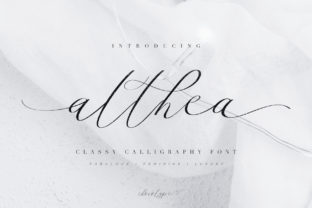 Althea Script: A Luxurious Typeface for Elegant Branding