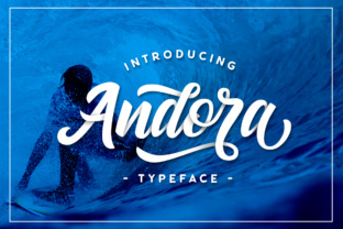 Andora: A Handlettered Script Font for Modern Web Design