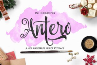 Antero: A Modern Calligraphy Font for Elegant Web Design