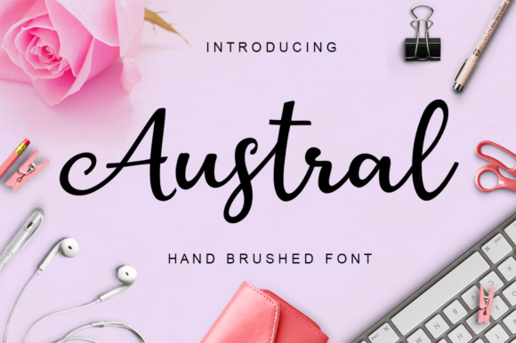 Austral: The Modern Script Font for Sophisticated Brand Identity