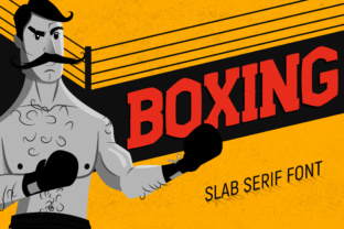 Boxing: The Bold Slab Serif Typeface for Impactful Editorial Design