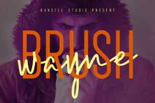Brush Wayne Duo: The Ultimate Script Handwritten Font