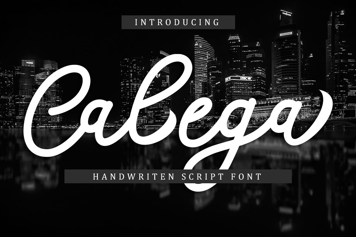 Calega Script Font for Modern Business Branding