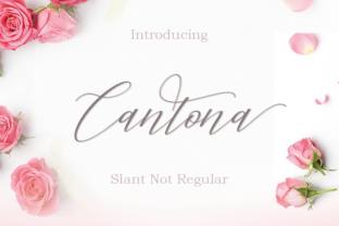 Cantona Free Download: The Elegant Script Handwritten Font