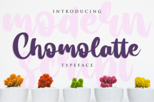 Chomolatte Font Review: Elevate Your Brand With Modern Script Typography