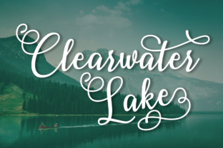 Clearwater Lake: A Premium Script Font for Editorial Design