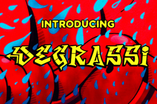 Degrassi Typeface: Adding Grungy Editorial Edge to Your Designs