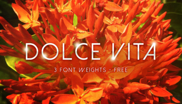 Dolce Vita: The Capital Font That Elevates Brand Visuals