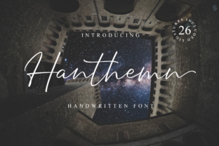 Hanthen: Modern Script Fonts for Classy Web Design