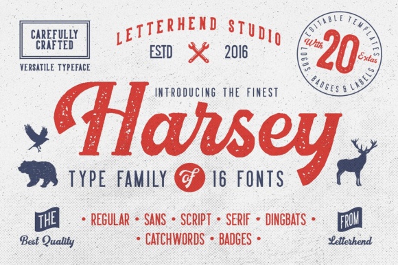 Harsey Font Review: A Premium Script Handwritten Experience
