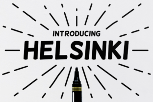 Helsinki: The Bold Sans Serif Display Font for Modern Digital Campaigns