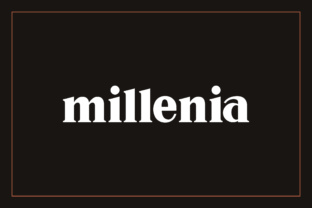 Millenia Serif Font for Editorial Design and Brand Identity
