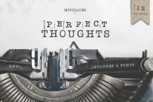 Perfect Thoughts: The Perfect Typewriter Font for Brand Identity