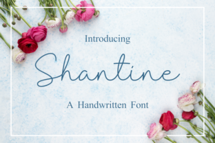Shantine Script Font for Elegant Campaign Design