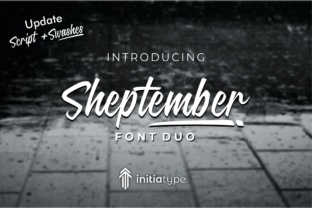 Sheptember: A Script Handwritten Font for Elegant Branding