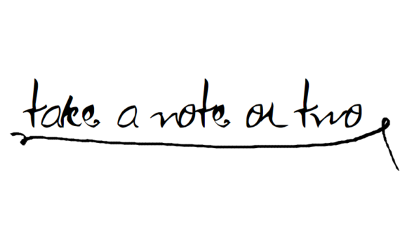 Take a Note or Two: A Handwritten Notebook Font for Crafters