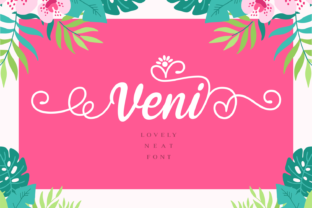 Veni Typeface: Elevating Brand Identity With Elegant Script Fonts
