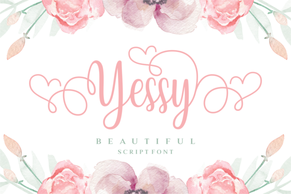 Yessy Script Font for Elegant Editorial Design